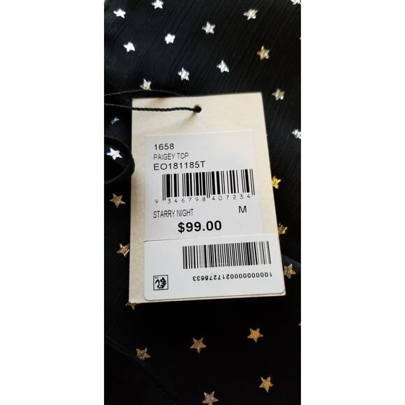 The East Order Starry Night Women's Blouse M NWT MSRP $99 - Picture 5 of 5